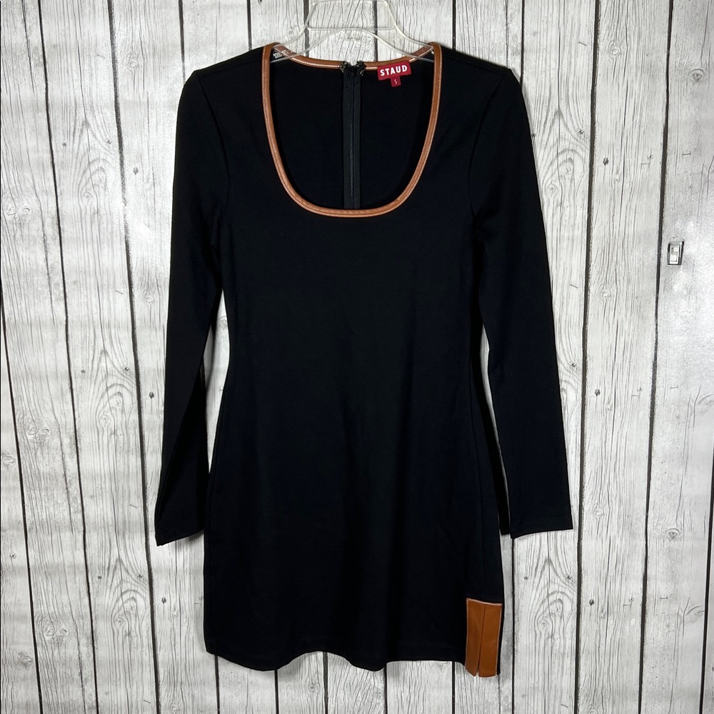 STAUD Joint Mini A-Line Dress size - Picture 3 of 13